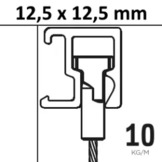 Artiteq contour rail