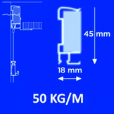 Art strip kantlatrail