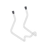 Lijstenstandaard met beschermdopjes