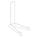 3 standaards voor hoogte 14 tot 20 cm