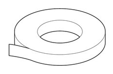 gomband zelfklevend na nat maken 48 mm breed