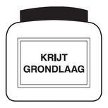 krijt-grondlaag poeder pot 500 gram