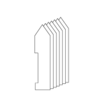 Framers-points 12000 pcs voor Fletcher type 07-300