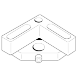 Enkele houder voor L-Rubbers Minigraf