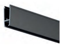 xpo rail 200 cm zwart (5 stuks)