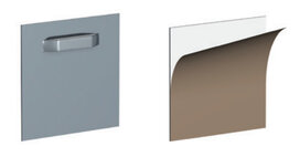 dibond hanger 70 x 70 mm (max. 2 kg) per  350 stuks