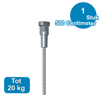 STAALDRAAD +TWISTER, 1,8mm, 500 cm,  09.33500