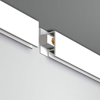 CLICK RAIL, ALU GEBORSTELD, 200 cm, 20 kg/m1, per 20 stuks 9.4340