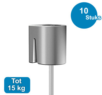 CILINDERHAAK, ALUMINIUM max. 15 kg, per 10 stuks 9.4244