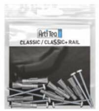 montageset classic rail - classic rail+ wit 300 cm er 10 sets