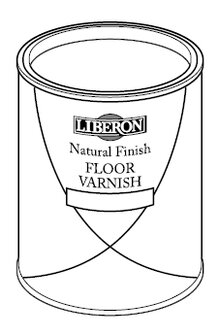 natural finish floor varnish 750 ml