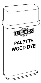 palette wood dye kleur ebony