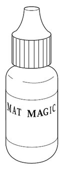 inkt kleur terra cotta mat magic 15 ml
