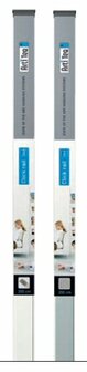 schilderij en foto ophangsysteem click rail set primer 200cm