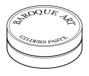 gilder&#039;s paste baroque art antiek koper inhoud 27 ml