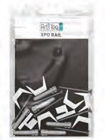 montageset xpo rail wit (10 sets)