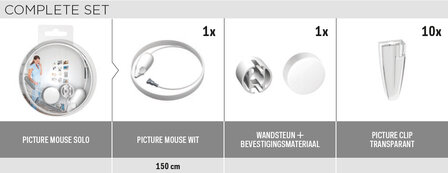 Picture Mouse Solo set (5 stuks)