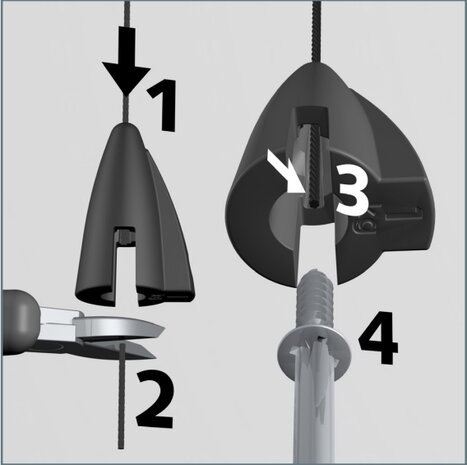 panel grip 1 - 4 mm – om het makkelijk mee op te hangen