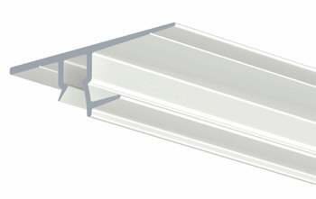 shadowline drywall bevestiging gipsplaten 13 mm wit 200 cm (10 stuks)