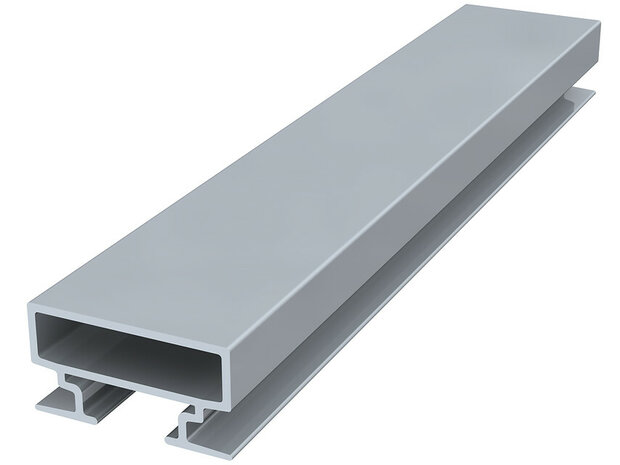 back frame rail 15 mm 300 cm alu brute (5 stuks)