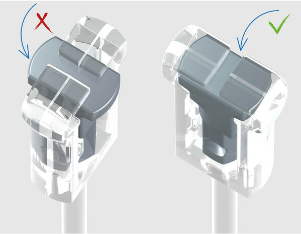 Twister Cliq2fix perlon 300 cm (50 stuks)