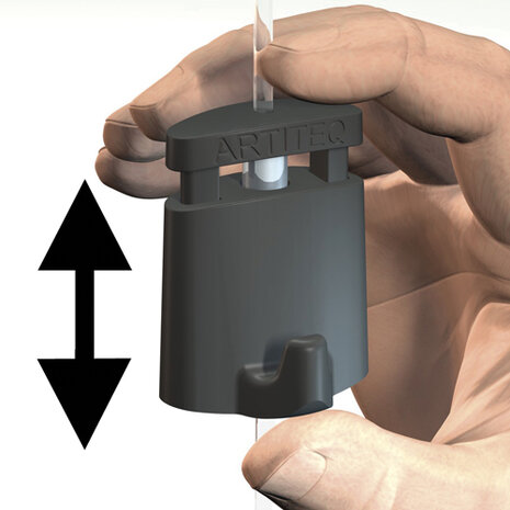 micro grip schilderijhaak 5-10 kg voor koord 1 mm (250 stuks)