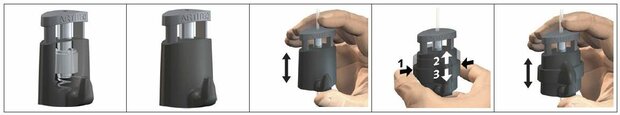 micro grip lock 2 mm 20 kg (10 stuks)
