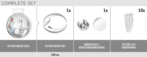 Picture Mouse Solo set (5 stuks)