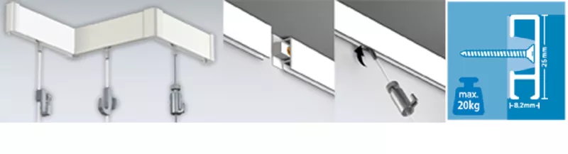 Artiteq Click Rail Artiteq-Click-Rail