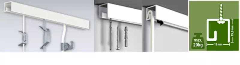 Artiteq Classic up rail plafondsysteem Artiteq-Classic-up-rail-plafondsysteem