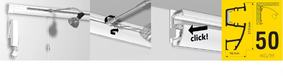 Artiteq Combi Rail Pro Light 12V Artiteq-Combi-Rail-Pro-Light-12V