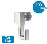 MINI-HAAK, 4kg, per 500 stuks 9.4205B voor max. 2 mm perlondraad en staaldraad MINI-HAAK, 4kg, per 500 stuks 9.4205B voor max. 2 mm perlondraad en staaldraad
