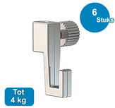 blister art 15, minihaak, max. 4kg, voor 2 mm perlondraad, per 6 sets van 2 stuks 9.7075 blister art 15, minihaak, max. 4kg, voor 2 mm perlondraad, per 6 sets van 2 stuks 9.7075