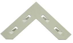 401ALC Auto-lock-Corner: verbindingshoek voor Dibond-plak-profielen. 1.000 stuks 401ALC Auto-lock-Corner: verbindingshoek voor Dibond-plak-profielen. 1.000 stuks