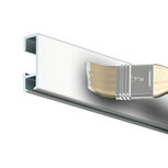 click rail wit primer 4 meter incl. bevestigingsmateriaal en 50 twister hooks per 4 sets click rail wit primer 4 meter incl. bevestigingsmateriaal en 50 twister hooks per 4 sets