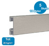 CLICK RAIL, ALU GEBORSTELD, 200 cm, 20 kg per meter, per 5 stuks 9.4341 CLICK RAIL, ALU GEBORSTELD, 200 cm, 20 kg per meter, per 5 stuks 9.4341