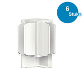 click rail wit, hoekverbinder, blister art 3, per 6 sets van 2 stuks 9.7053 click rail wit, hoekverbinder, blister art 3, per 6 sets van 2 stuks 9.7053